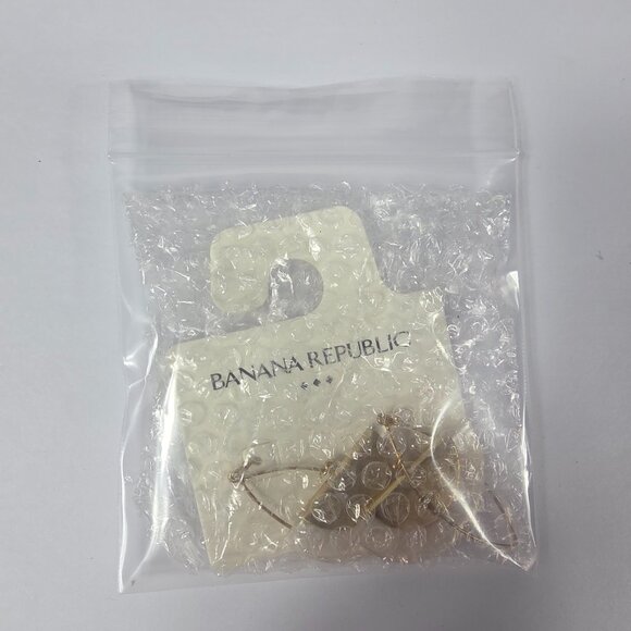 Banana Republic Mother of Pearl Half Moon Earrings - Picture 5 of 5